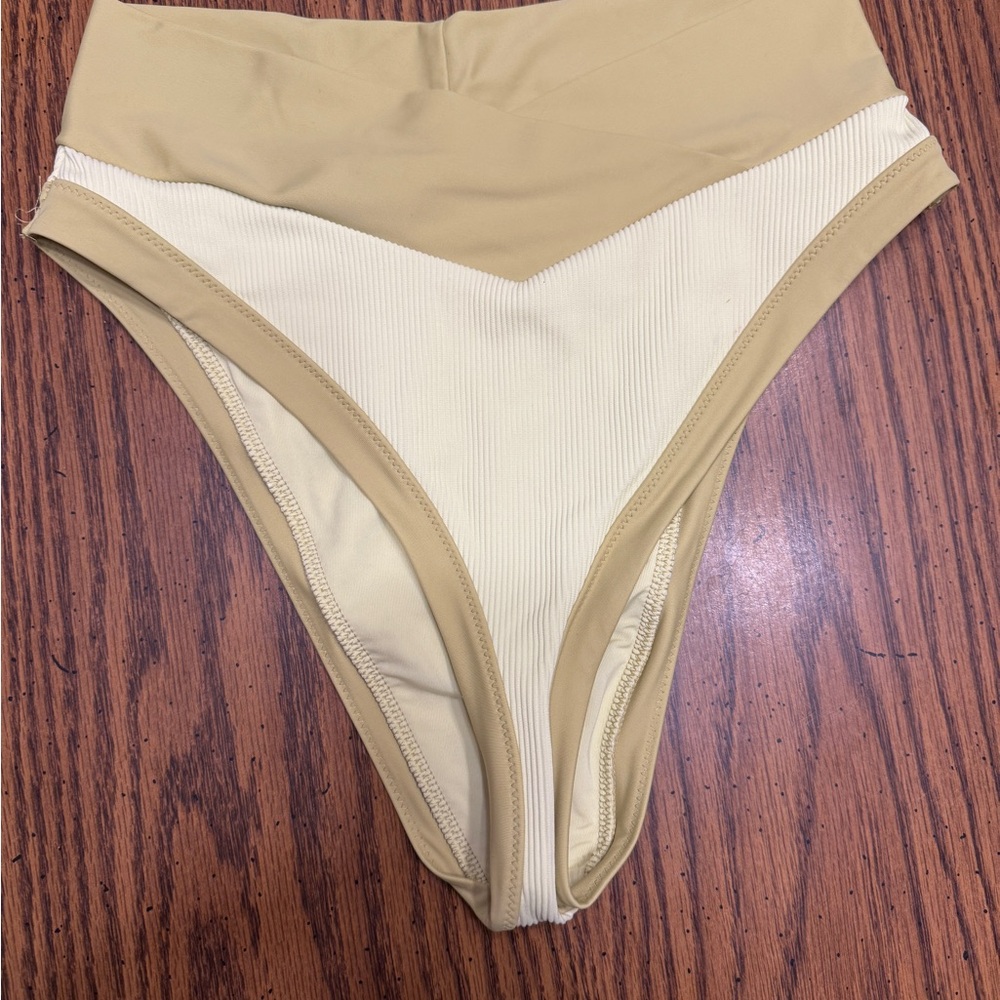 Aerie Retro
Yellow High Cut Cheeky Swim Bikini Bottom - Picture 2 of 4